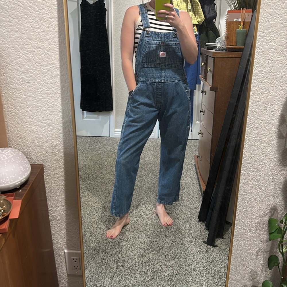 Vintage Key Denim Overalls